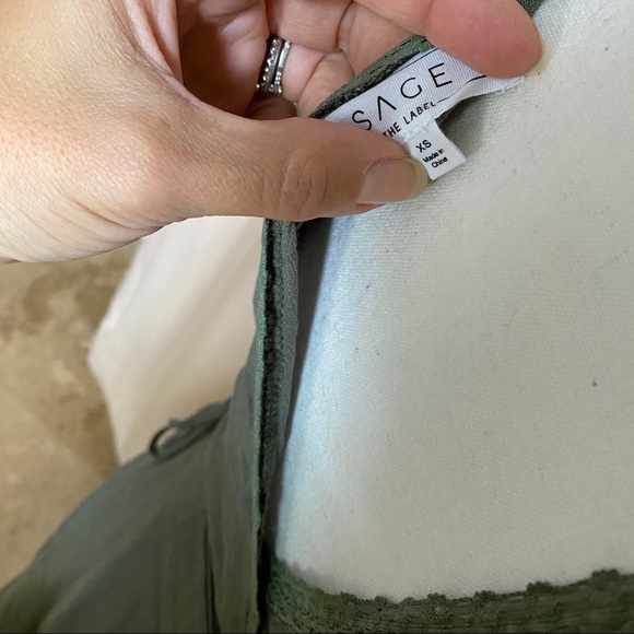 Sage The Label Embroidered Wrap Dress - Picture 8 of 10